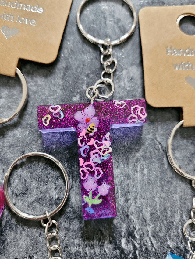 Alternative Letter Keyrings - Various Keychains