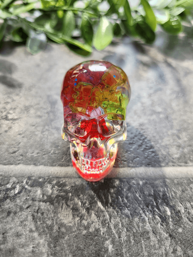 Skull Ornament - Medium -  Gummy Bears