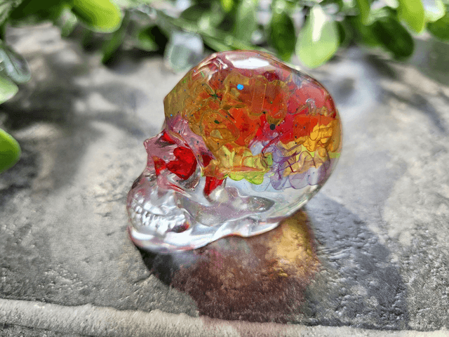Skull Ornament - Medium -  Gummy Bears