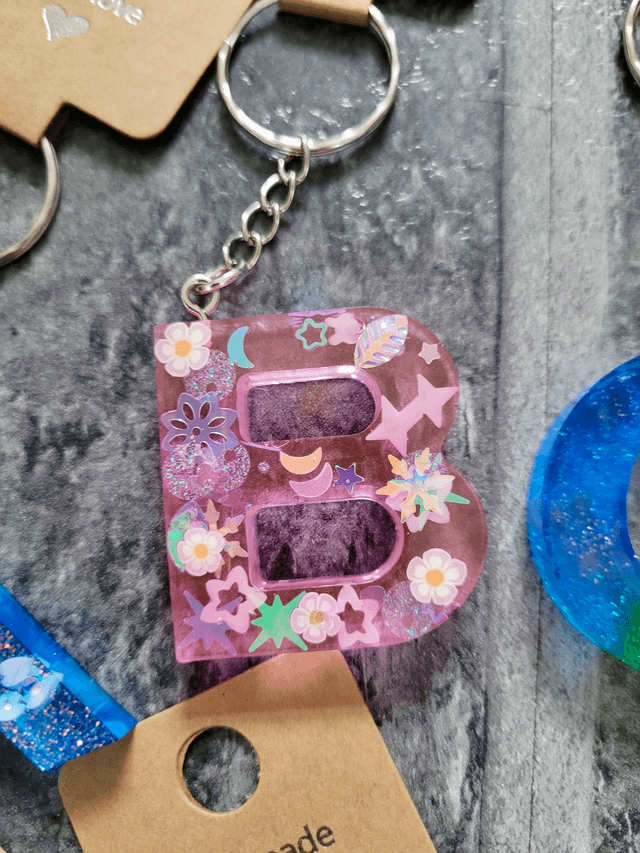 Alternative Letter Keyrings - Various Keychains