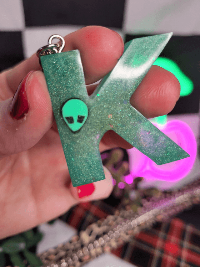 Alternative Letter Keyrings - Various Keychains