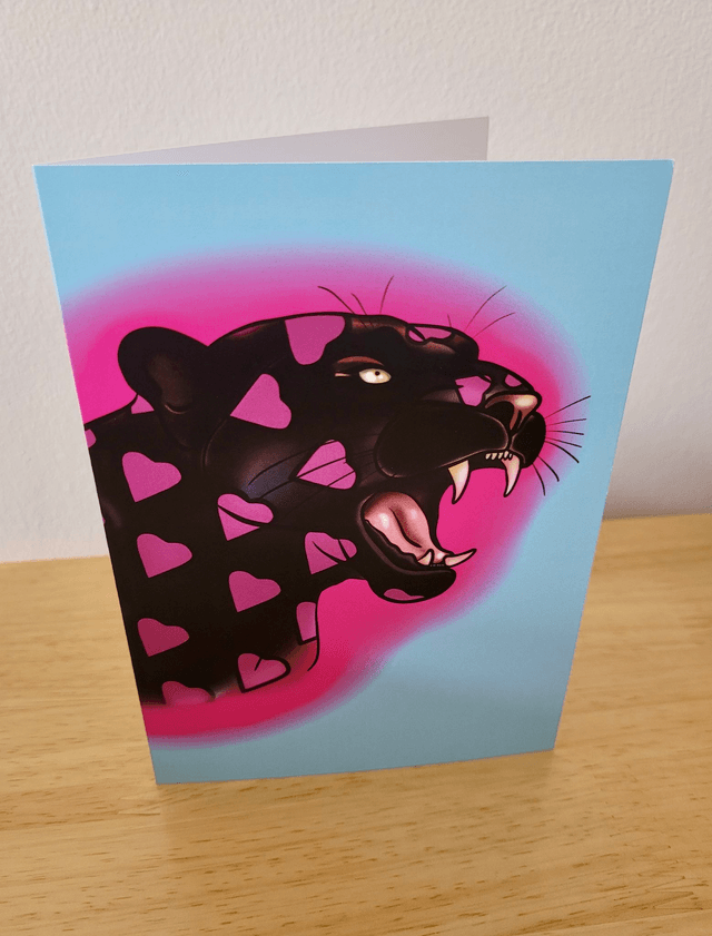 Tattoo Inspired A6 Greeting Cards