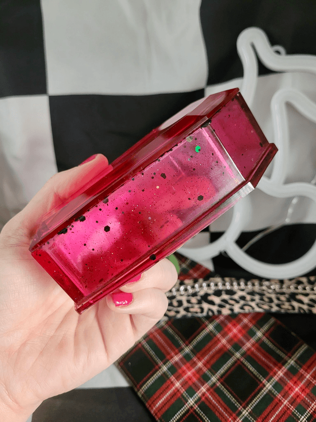 Coffin Trinket Box - Deep Red
