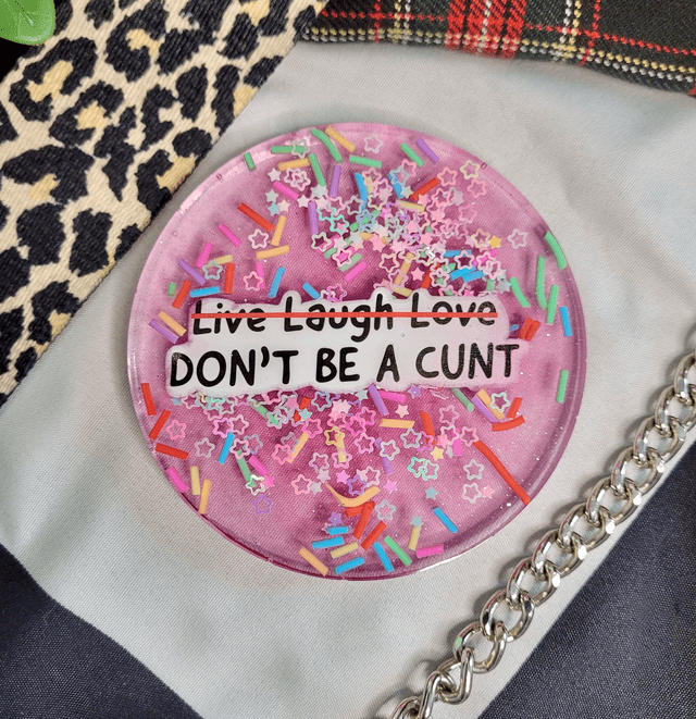 Coasters - Various colour-ways & designs - Alternative, Bold & Unique