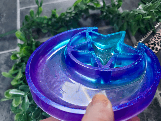 Trinket Tray - Celestial Moon & Star