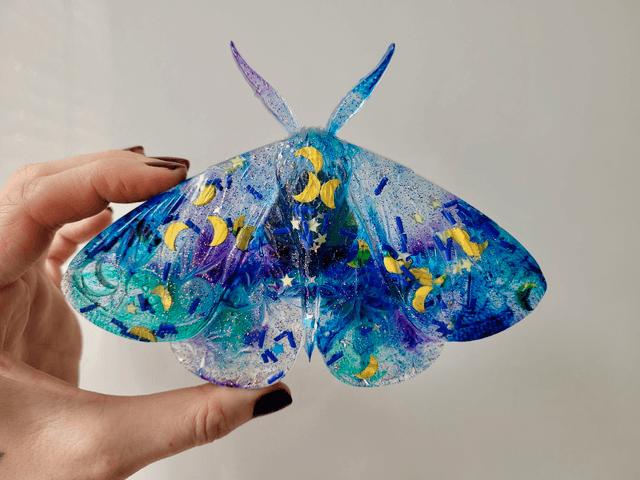 Moth Wall Hanging - Celestial