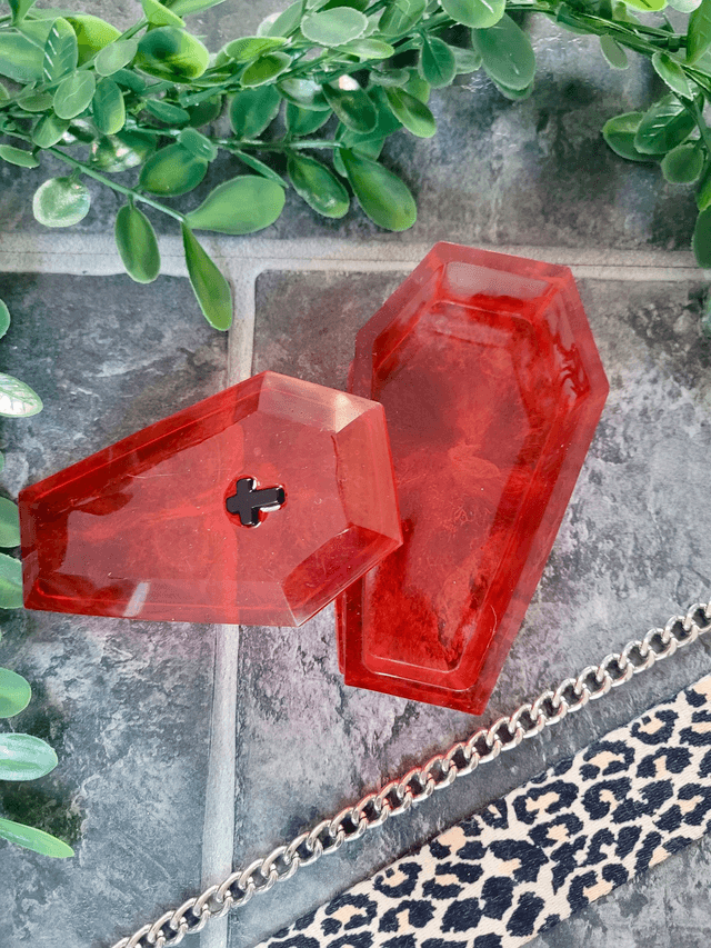 Coffin Trinket Box - Bloody Horror 