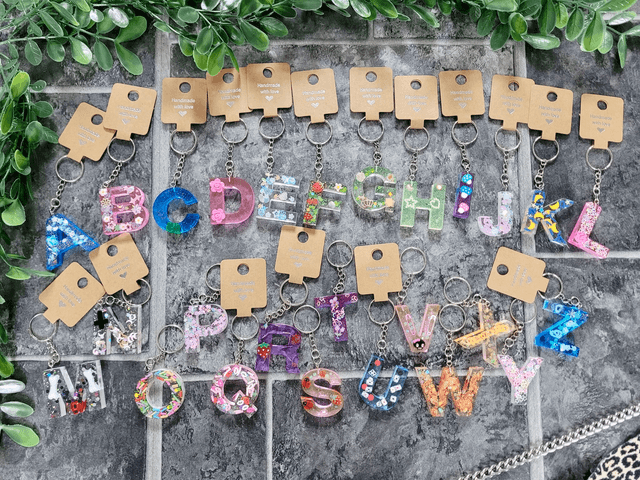 Alternative Letter Keyrings - Various Keychains
