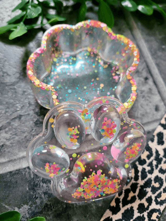 Paw Trinket Box Pot