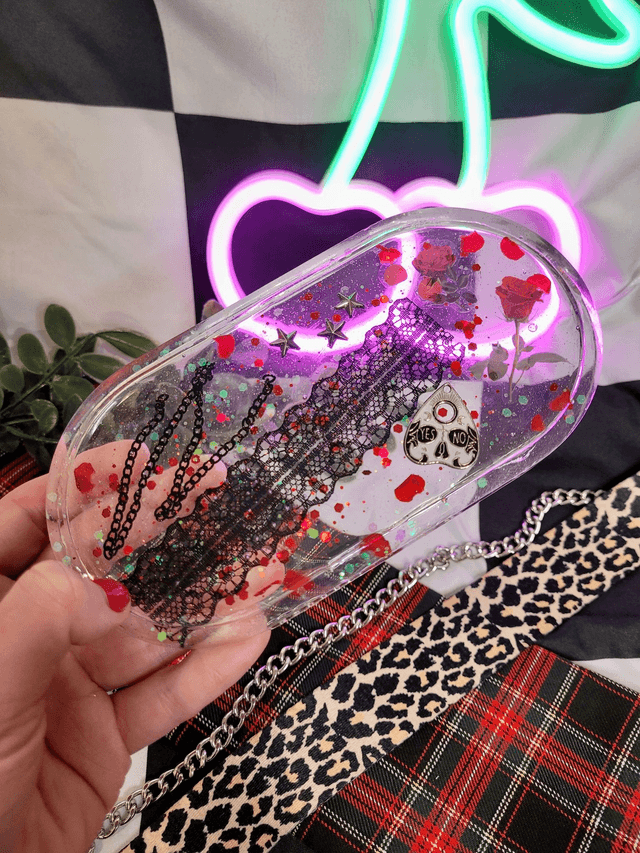 Trinket Tray - Gothic Lace 