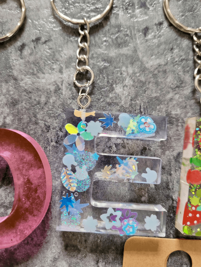 Alternative Letter Keyrings - Various Keychains
