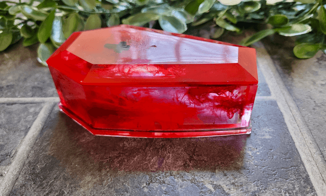 Coffin Trinket Boxes - Upside-down Cross Bloody Horror Coffin