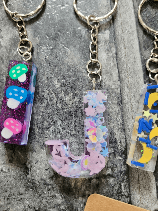 Alternative Letter Keyrings - Various Keychains