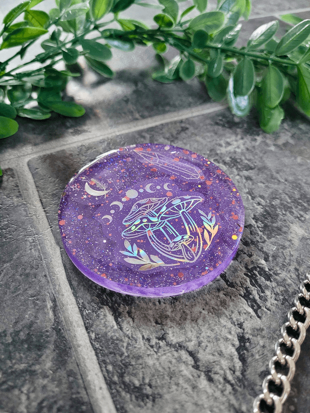 Coaster - Celestial Mushroom Crystal