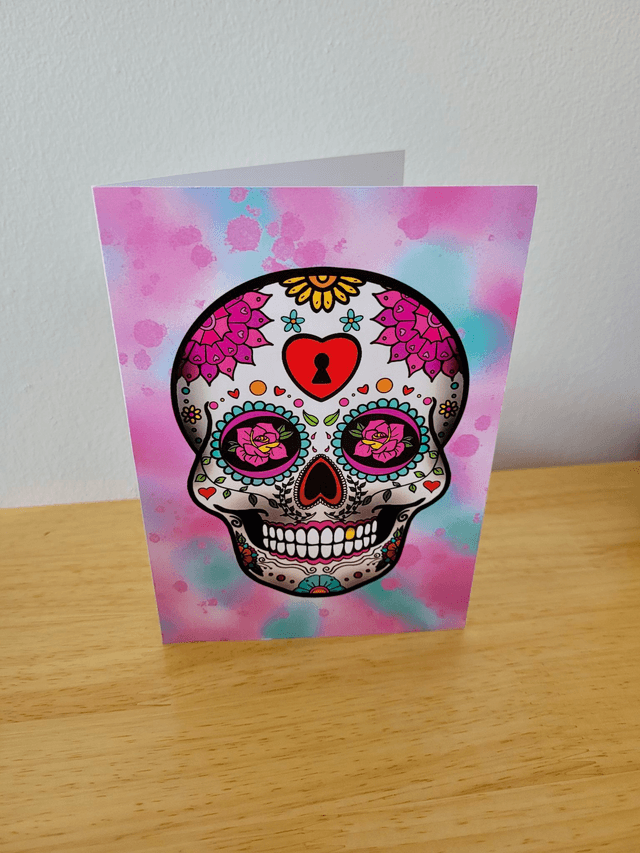 Tattoo Inspired A6 Greeting Cards