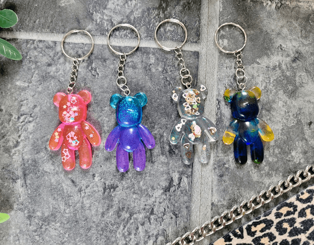 Bear Keyrings – Various  Designs Keychains