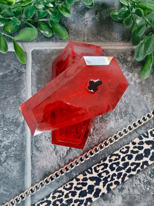 Coffin Trinket Box - Bloody Horror 